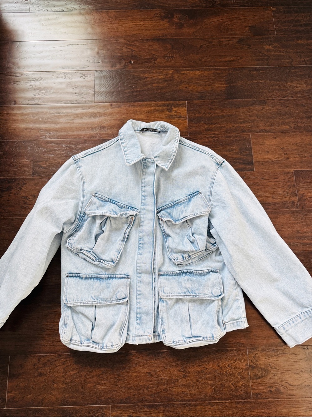 Zara Light Blue Denim Jacket